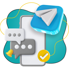 Создание Mini App для Telegram - КИБЕРшкола программирования для детей, компьютерные курсы для школьников, начинающих и подростков - KIBERone г. Барнаул