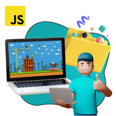 Программирование на JavaScript. Учимся создавать игры! - КИБЕРшкола программирования для детей, компьютерные курсы для школьников, начинающих и подростков - KIBERone г. Барнаул